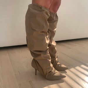 Yeezy military light nylon track pant boot